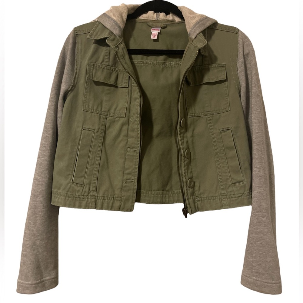 Bongo Army Green and Gray Jacket